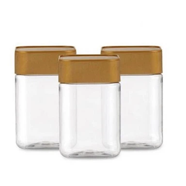 500 گرام ٹاپ گریڈ اسکوائر پلاسٹک کی بوتلیں۔